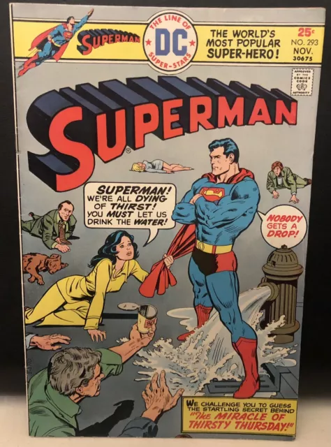 Superman #293 Comic DC Comics Bronze Age