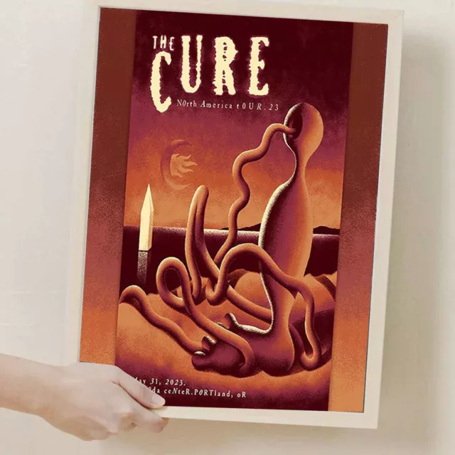 The Cure North American Tour 2023 Home Decor Poster
