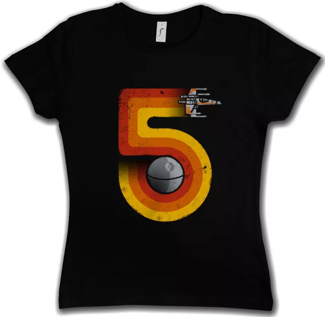 RED FIVE 5 II DAMEN T-SHIRT - Luke Star Alliance Rebellen Skywalker X-Wing Wars