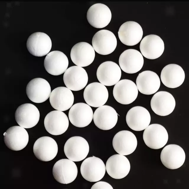 100pcs 40-45mm Creative Modelling Polystyrene Styrofoam Foam Ball DIY Materials