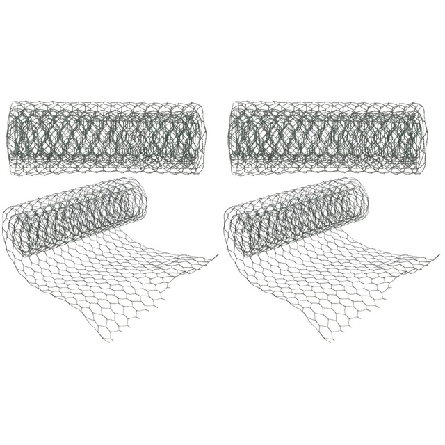 2 Rolls Flower Frog Greenery Decor Arrangement Chicken Wire Mesh Greenary