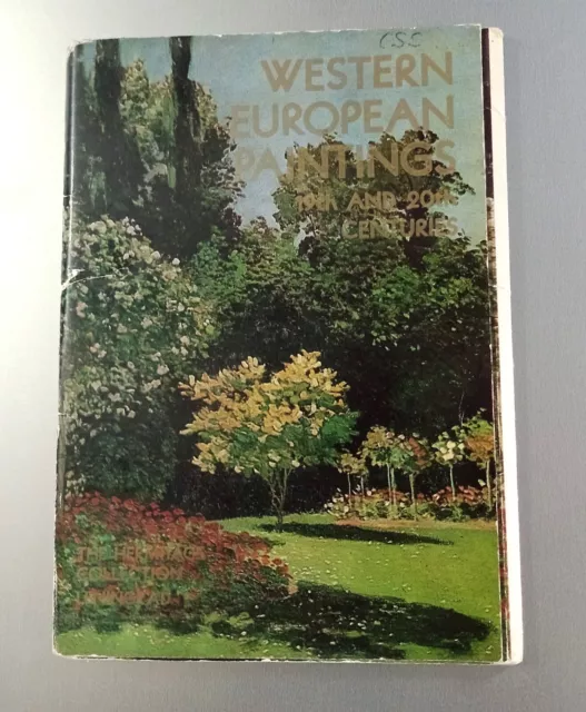 Vintage Set Of 16 Postcards, Selected Western European Paintings, 1987