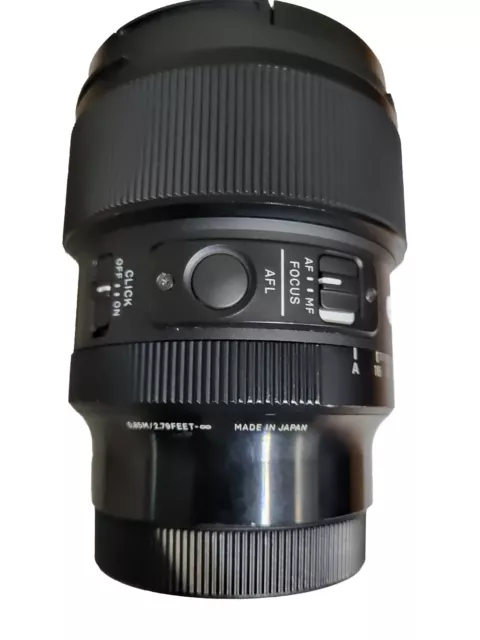 Sigma 85mm f/1.4 DG DN Art L mount LENS