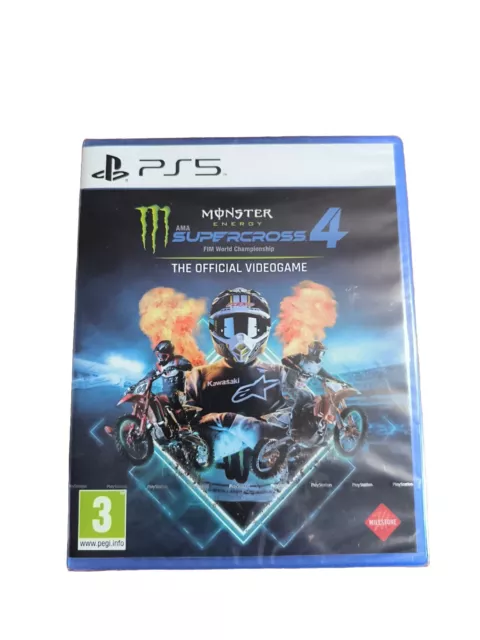 Monster Energy Supercross 4 The Official Videogame 4 PlayStation 5 Ps5 Neuf FR