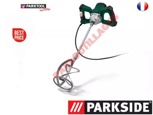 Parkside Miscelatore per Calcestruzzo E A Vernice " Pfmr 1600 «, 1 600 W