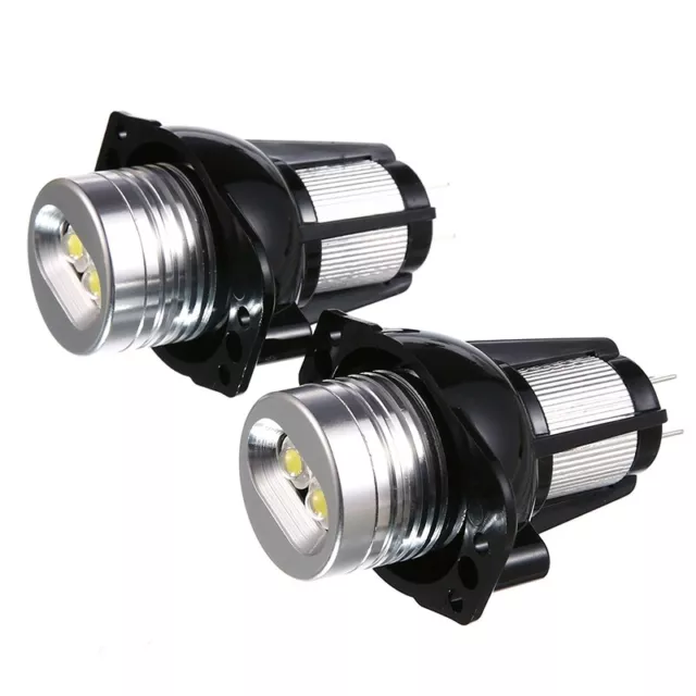 2x LED Angel Eye Halo  Marker Light Bulb 20W for  E90 E91 B4P7rm