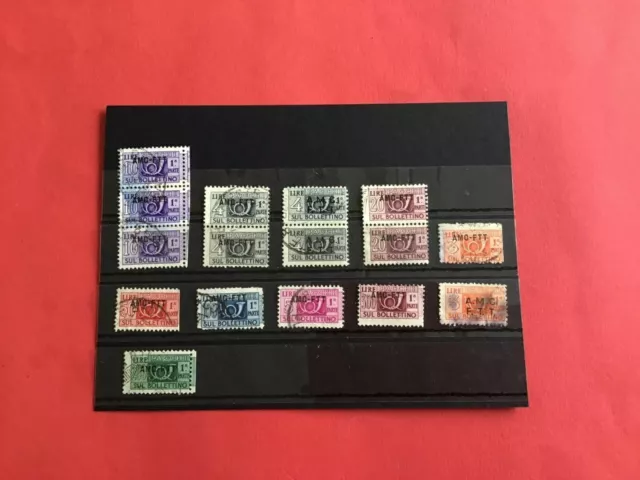 Italy Trieste Zone A Parcel Post  Stamps R37046