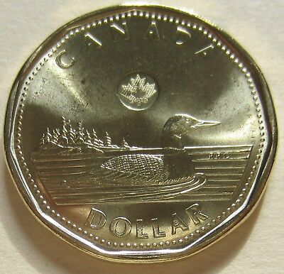2016 Canada One Dollar Coin. MINT UNC. Canadian Loonie $1 2