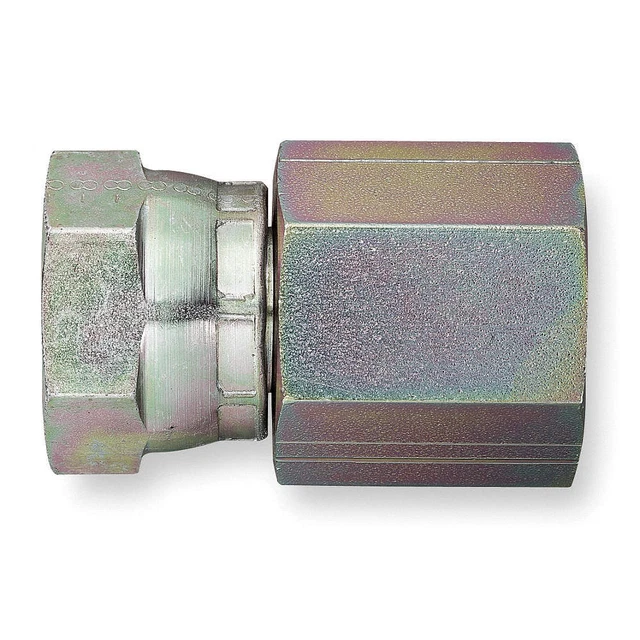 EATON AEROQUIP 2046-4-4S Hose Adapter,1/4",NPSM,1/4",NPTF
