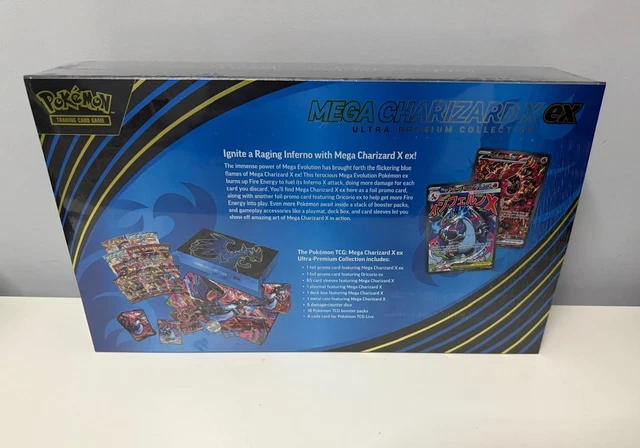pokemon trading card game: charizard x ex ultra premium collection Mega Charizard X Ex Ultra-Premium Collection