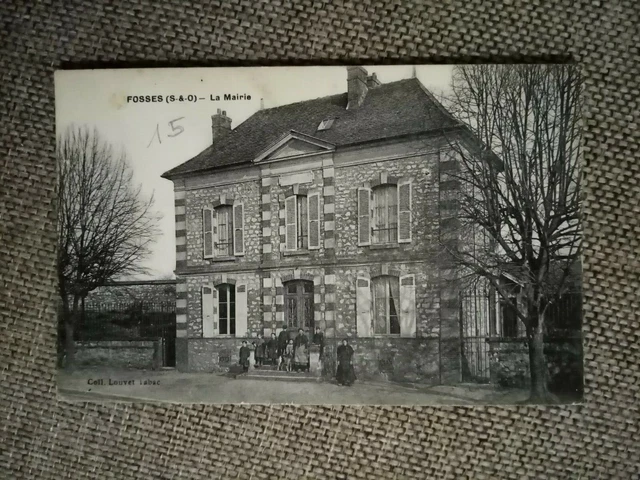 Cpa Fosses La Mairie