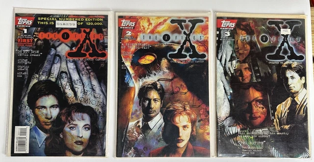 X Files Comic Book Lot 0-24 28-35 Annuals 42 total issues included Topps