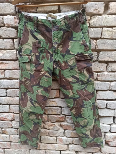 New Zealand Defense Force DPM camo trousers, size 5, made in 1980