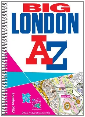 Big London 2012 Street Atlas (London Street Atlases) by Geographers' A-Z Map Com