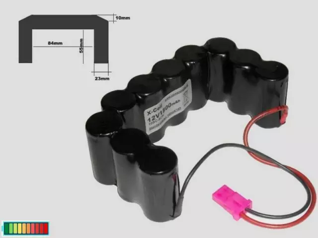 Antriebsakku für Mercedes Actros von Wedico SCR12V1500mAh...