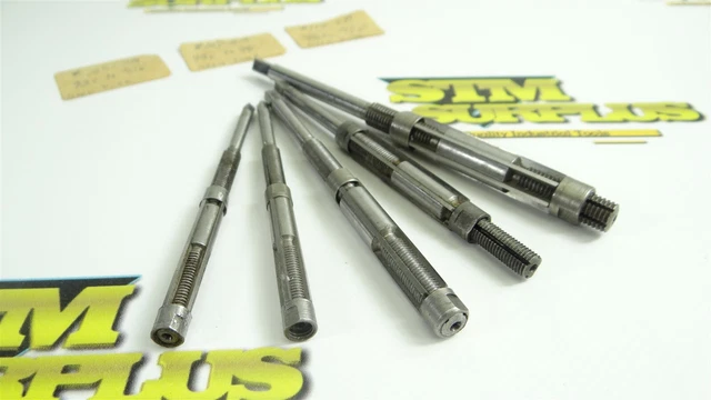Lot Of 5 Chadwick Hss Hand Adjustable Reamers #105 #107 & #110