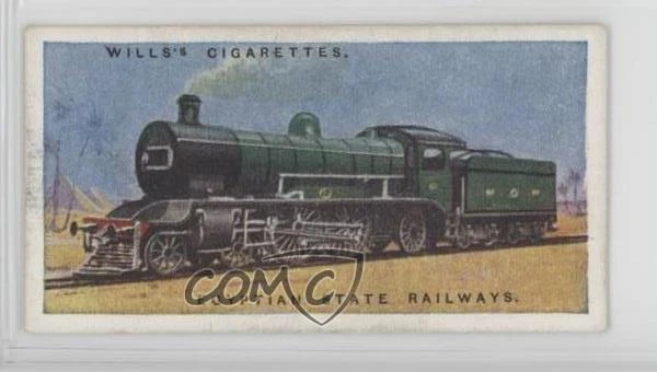 1924 Wills Railway Engines Tobacco Egyptian State Railways #34 7ut