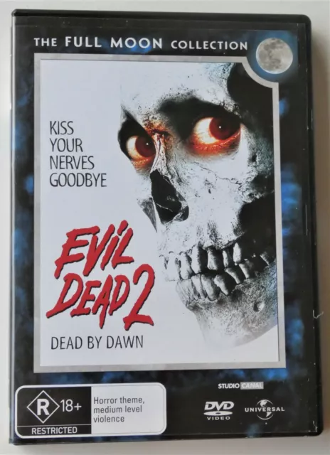 Evil Dead 2 Dead By Dawn Bruce Campbell Region 4 DVD VGC