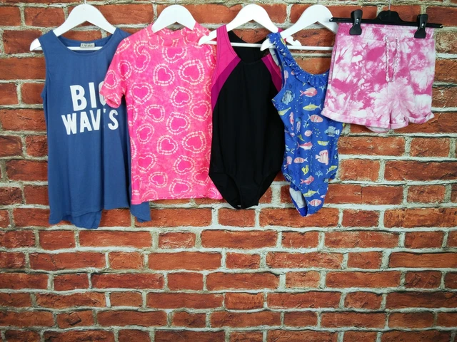 Girls Bundle Age 8-9 Years Next J Lewis Matalan Etc Shorts Tee Swimwear 134Cm