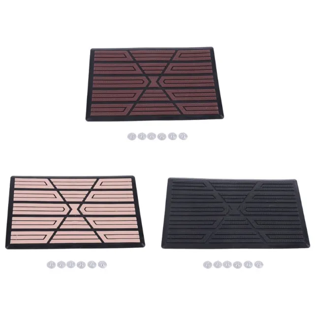 Truck Car Floor Carpet Mat Foot Heel Plate Pedal Non-slip Cushion Mat Pad