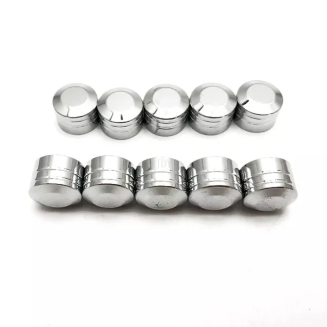 CNC 11,5mm 7/16" Motorrad Schraube Abdeckung topper Kappe Für Harley Chrome DHL