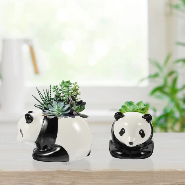 3pcs Keramik Pflanzer Topf Kleine Tier Succulenten Pflanzer Keramik