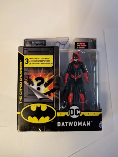 2020 DC  Batwoman 4" Batman Caped Crusader Figure Spinmaster 1st Edition NEW