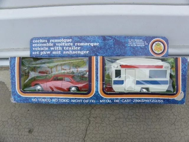 JOAL ISO REVOLTA GT 300 Coupe Car + 1/43 METAL Caravan