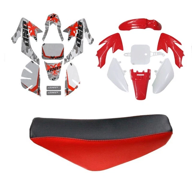 Pitbike Engine HONDA CRF50 PLASTICS KIT PIT BIKE 50/70/90/110/125 CC For THUMPSTAR ATOMIK DHZ E Pit Bike Parts - Foto 7