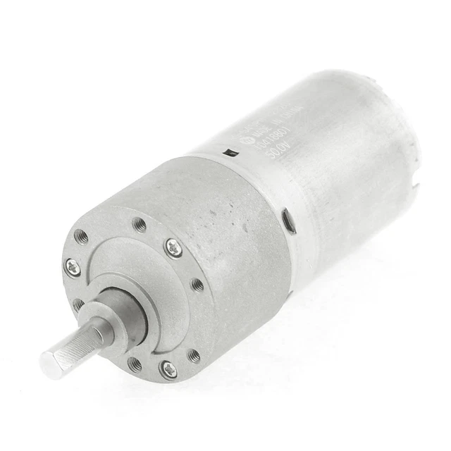 Double Shaft Worm Gear Motor DC 12V 20RPM