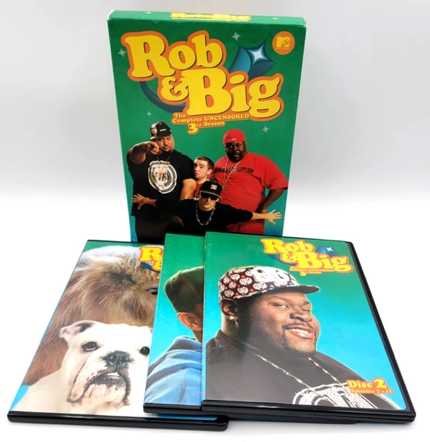 ROB & BIG: The Complete Uncensored Third Season Paramount MTV 3