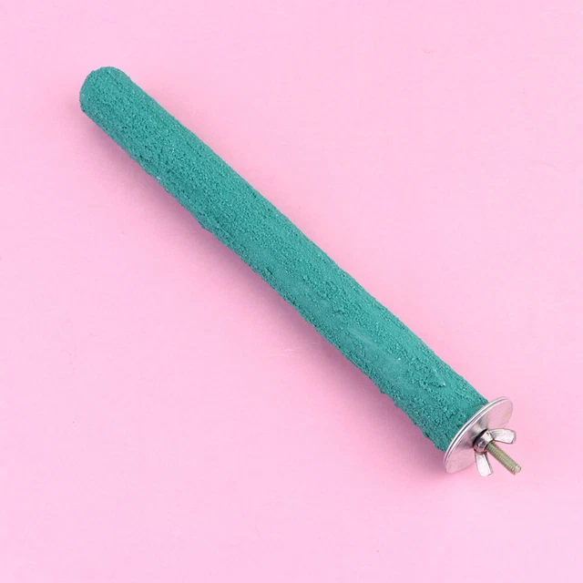 1pc Schleifen Stehen Vogel Pfote Schleifen Stick Holz Vogel Stand Budgie Barsch