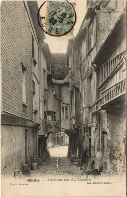 CPA GISORS Ancienne Rue du Chateau (1149029)