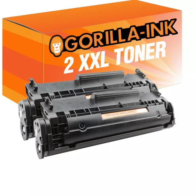 Laser Toner Kartusche 2x für HP CB436A LaserJet M1120A M1120H M1120 M1120N M1120