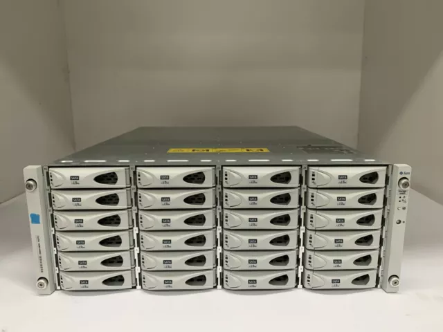 Sun Storage J4400 24TB Storage Array w/ 2x Controller Modules & 2x PSU