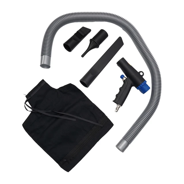 Compresseur/aspirateur Pneumatique 6 KPa - Change De Mode Soufflage/aspiration - 3 Buses - Pour Atelier, Nettoyage Poussière