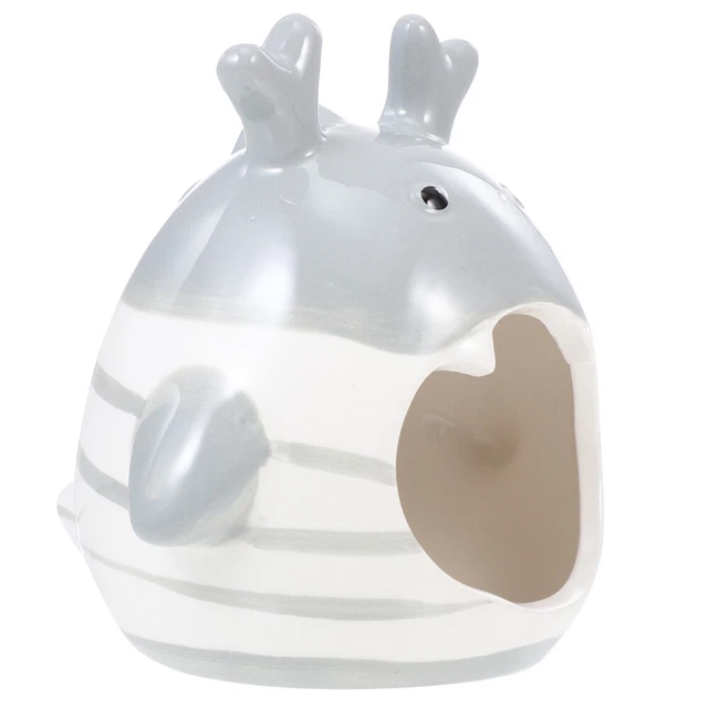 Pet Cooling House Pet House Ceramic House Tiny Animals Cooling Pet Hideouts