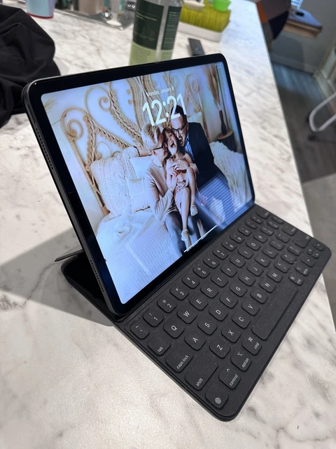 Smart Cover Magnetica Lonfeid Per Ipad Custodia Ibrida Con Vetro Temperato 9H Per IPad Pro 12.9" (2020-2022) - Cover Con Portapenne, Protezione Totale Apple 12 - Foto 2