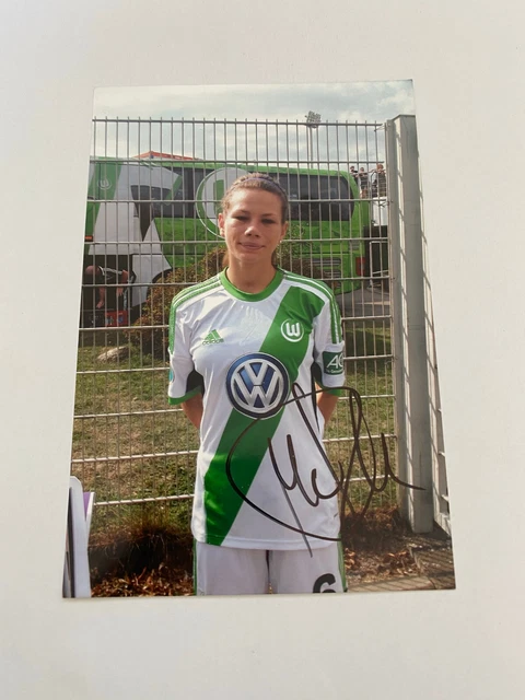 MAREN TETZLAFF VFL Wolfsburg Foto mit Original Unterschrift EUR 1,00