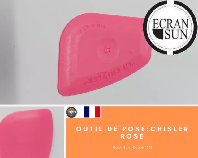 140 - Outil de Pose Vitre Teinté / Covering - Chisler Rose