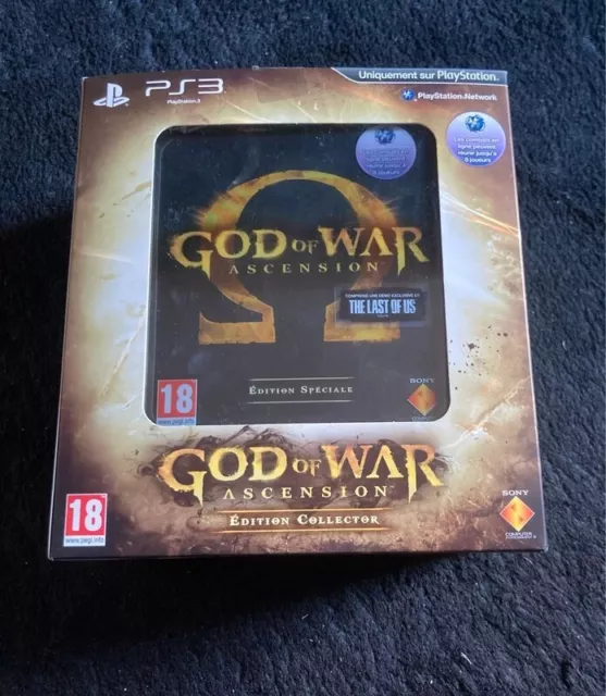 God Of War Ascension - Edition Collector PS3 - Figurine Kratos - Steelbook