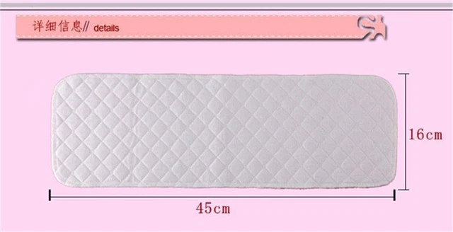 5 PCS Adjustable Reusable Lot Baby Washable Cloth Diaper Nappies White Pink New 9