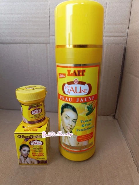 Lait éclaircissant Peau Jaune - SPF 50 - 500ml - Pour Mélasma Et Hyperpigmentation