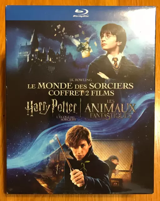Coffret Blu-Ray : intégrale Harry Potter + Les animaux fantastiques - 11  films –