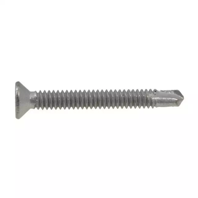 Countersunk Phillips Self Drilling Metal Tek Screw C3 / C4 / B8 Galvanised