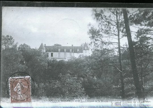 Carte Postale Ancienne CPA Souzy-la-Briche (91) L'Église, Essonne, Années 1910, Rare