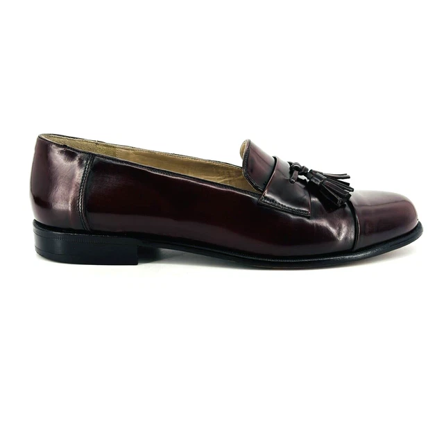 FLORSHEIM BARLETTA SERIES Mens Leather Formal Loafers Size 9.5 Made In Italy 14.99 PicClick