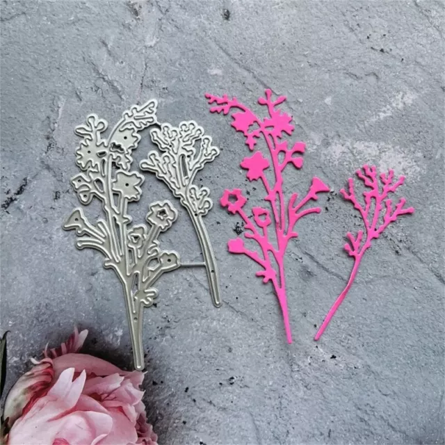 Leaf Flower Metal Cutting Dies Scrapbooking Stencil Die Cuts Card Embossing DIY 3