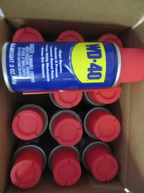 WD-40 3 oz. Multi-Use Product, Multi-Purpose Lubricant Spray, Handy Can, (2-Pack)