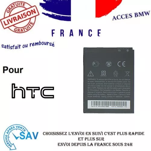 Originale Batterie HTC BA-S890 35H00202 35H00201 Desire 500 / One SV HTC One SC